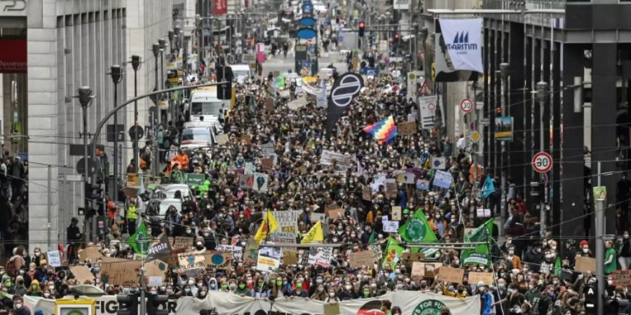 Klima-Protest in Berlin