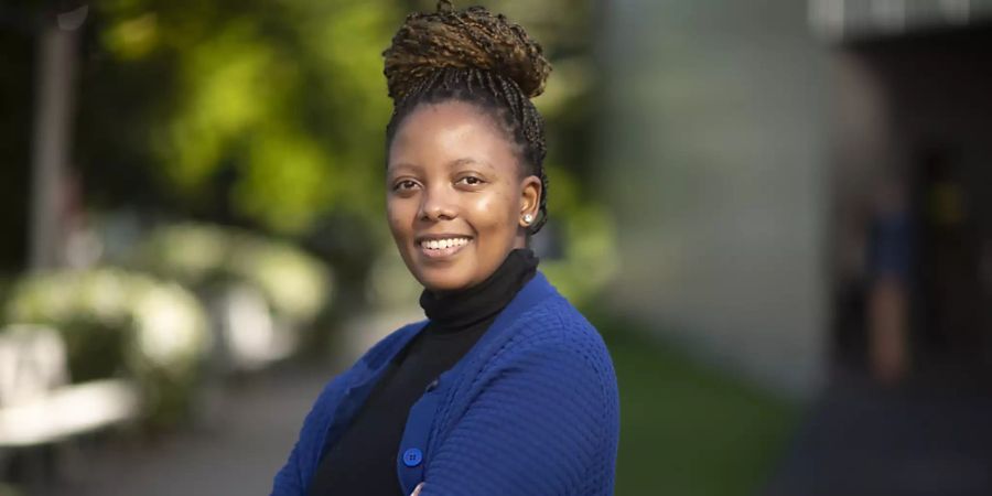 Die südafrikanische Sopranistin Vuvu Mpofu singt in der Oper «Breaking the Waves» die Rolle der Bess. Das Stück feiert am 18. September Premiere am Theater St. Gallen.