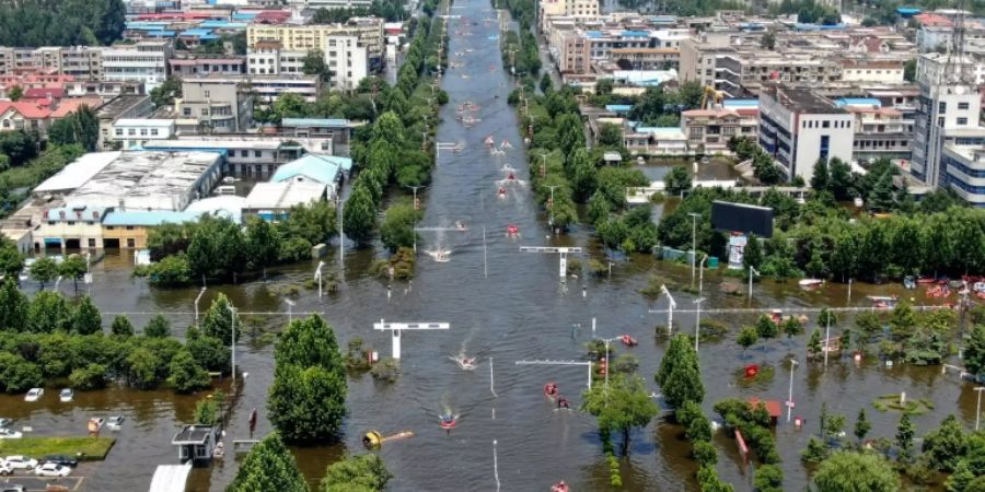 Überschwemmungen in China