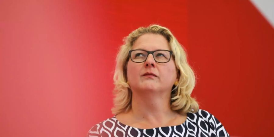 Bundesumweltministerin Svenja Schulze (SPD)