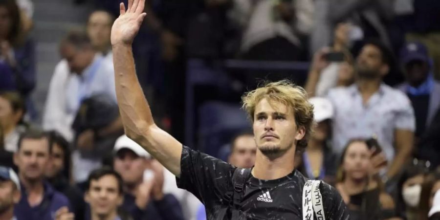 Alexander Zverev verpasste bei den US Open das Finale. Foto: John Minchillo/AP/dpa