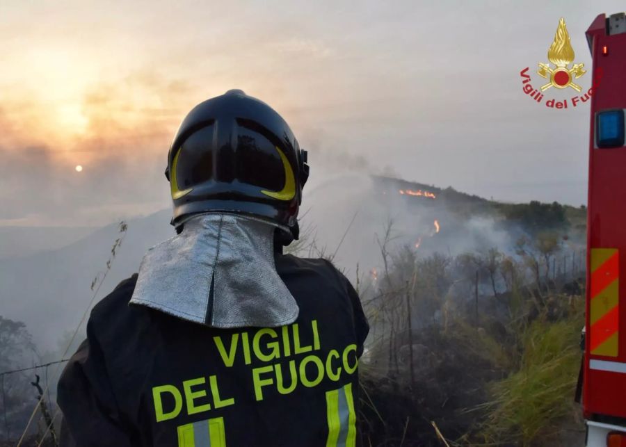 Waldbrände in Italien