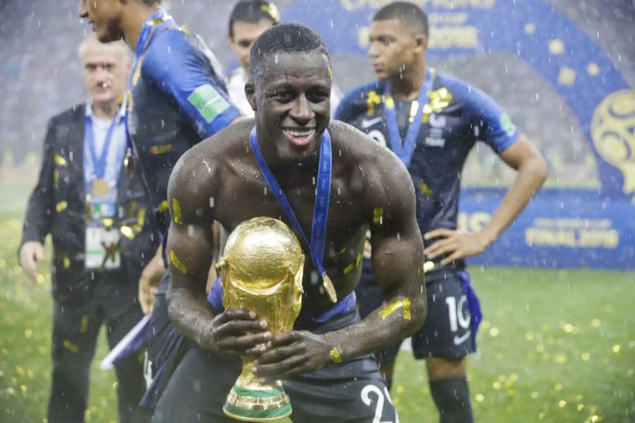 2018 wurde Benjamin Mendy mit Frankreich Weltmeister.