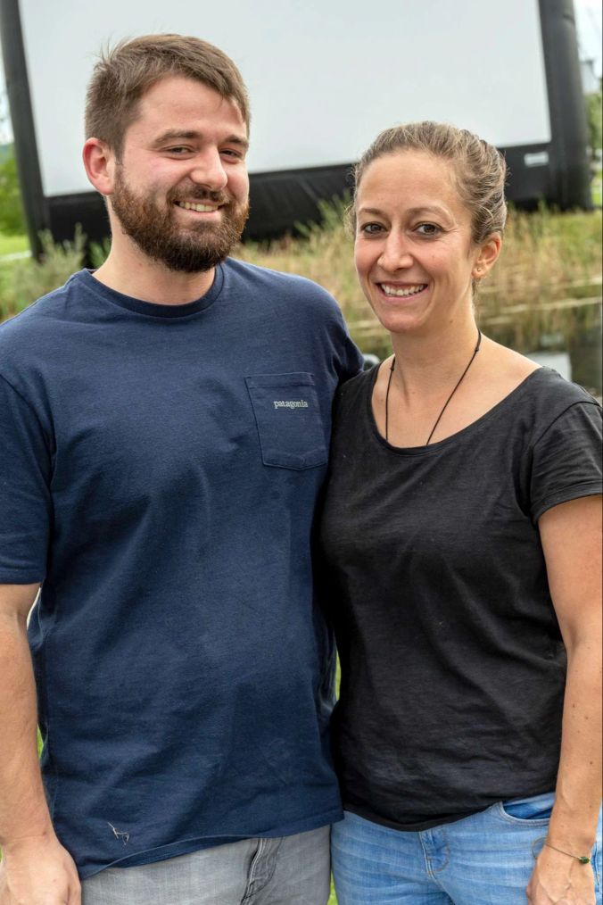 Tim und Rahel sind das erste mal an den Kinonächten