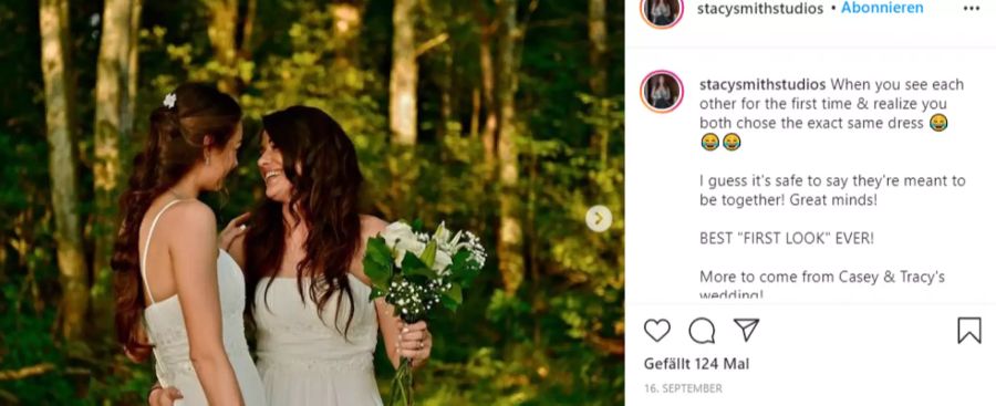 lesbische Hochzeit
