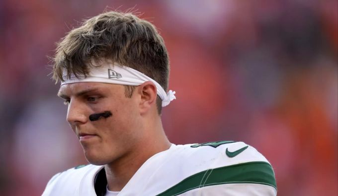 Zach Wilson kann bei den New York Jets in der NFL bisher nicht überzeugen. Zach Wilson