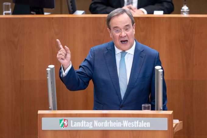 CDU-Kanzlerkandidat Armin Laschet will keine weiteren Einschränkungen für Ungeimpfte, unterstützt aber das Ende der kostenlosen Corona-Schnelltests. Coronavirus