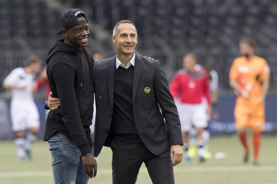 Bei den Bernern lief Zakaria auch unter dem jetzigen Gladbach-Coach Adi Hütter auf.