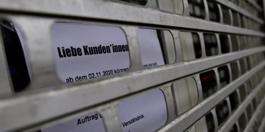 Geschlossener Laden in Berlin