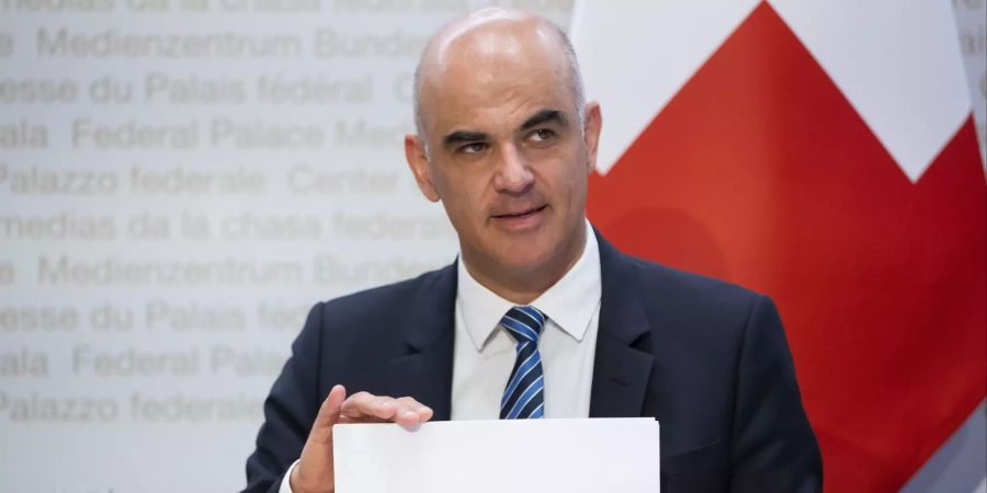 Bundesrat Alain Berset