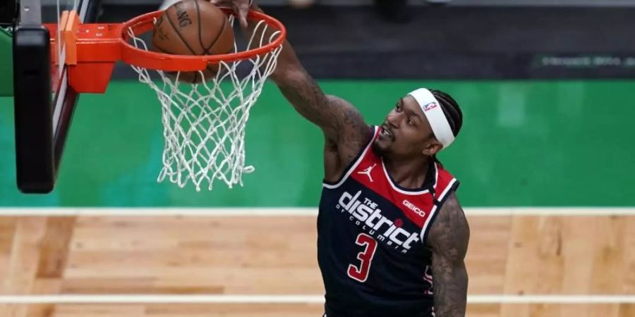 Wird nicht an den Olympischen Spielen teilnehmen: Bradley Beal. Foto: Charles Krupa/AP/dpa