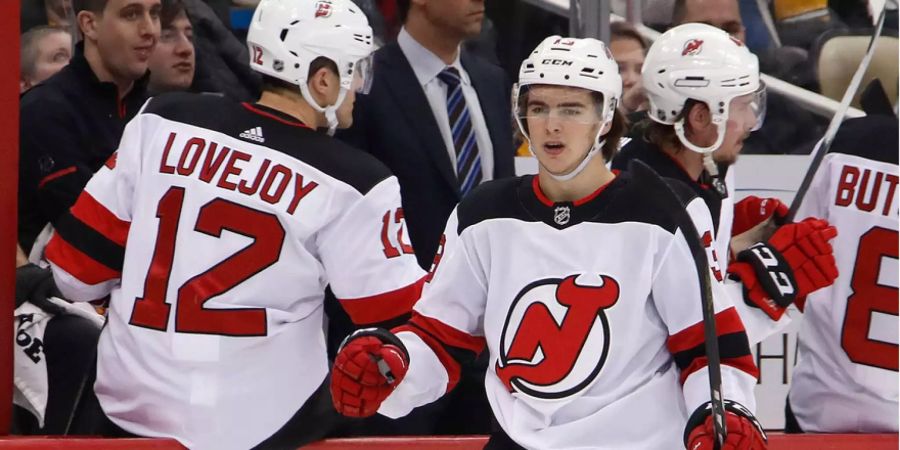 Erneut erfolgreich: Nico Hischier mit dem 17. Saisontreffer.