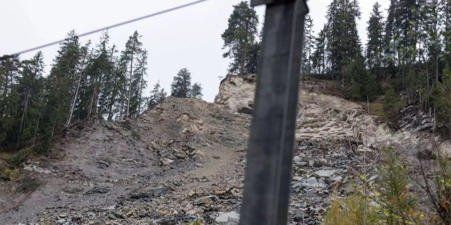 In Chur GR sind nach einem Felssturz am Montagnachmittag keine Vermissten gemeldet worden.