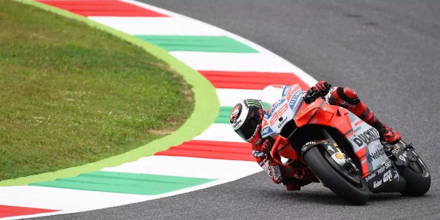 Jorge Lorenz und seine Ducati sind in Mugello eine Klasse für sich.