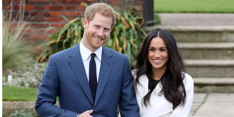 Heiraten am Samstag auf Schloss Windsor: Prinz Harry und Meghan Markle.