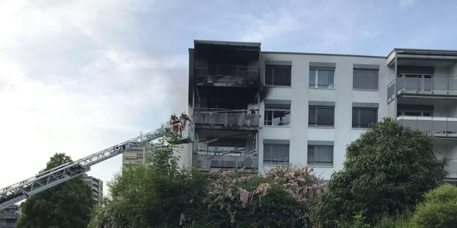 Die betroffene Wohnung ist derzeit nicht bewohnbar.