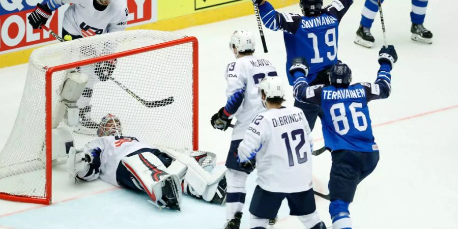 Finnland zeigte den USA den Meister.