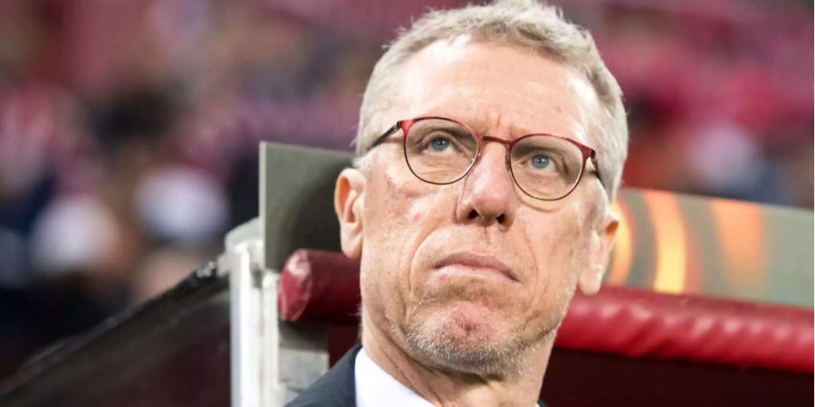 Der Neue: Peter Stöger.