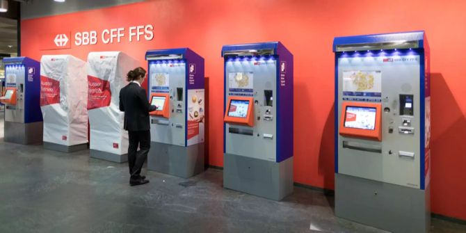 SBB Ticket Automat Terminal