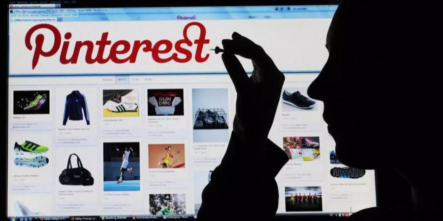 Die Webstite von Pinterest