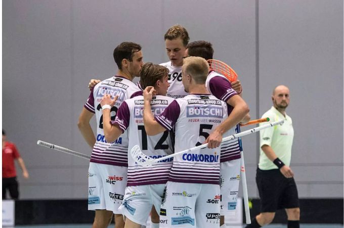 Floorball Thurgau hatte dieses Wochenende oft Grund zum Jubeln (Foto: Floorball Thurgau, Sandro Schmuki) Floorball Thurgau hatte dieses Wochenende oft Grund zum Jubeln (Foto: Floorball Thurgau, Sandro Schmuki)
