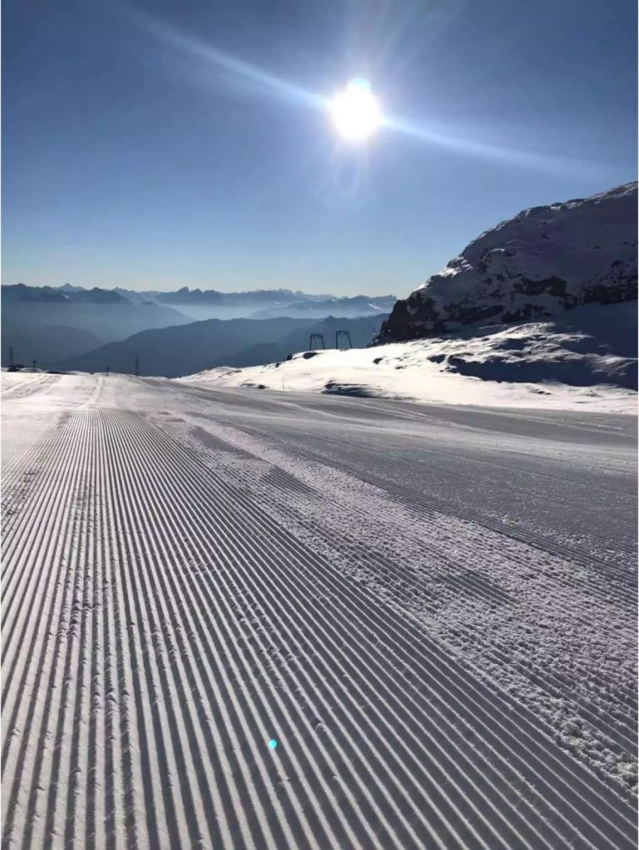 Am Samstag konnte LAAX in die Vorsaison starten.