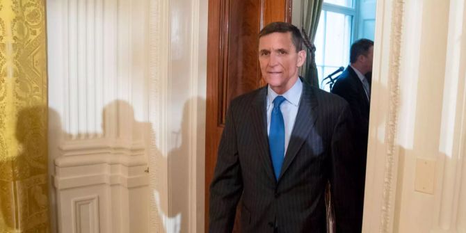 Michael Flynn im Weissen Haus in Washington.