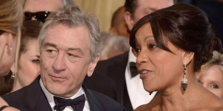 Robert de Niro und Grace Hightower 2013 im Dolby Theatre in Hollywood.