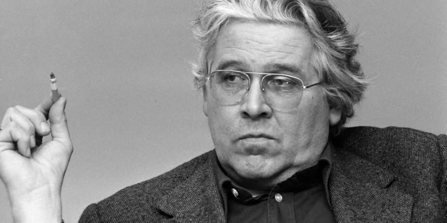 Der Filmemacher Alexander J. Seiler während einer Veranstaltung 1980 in Zürich.