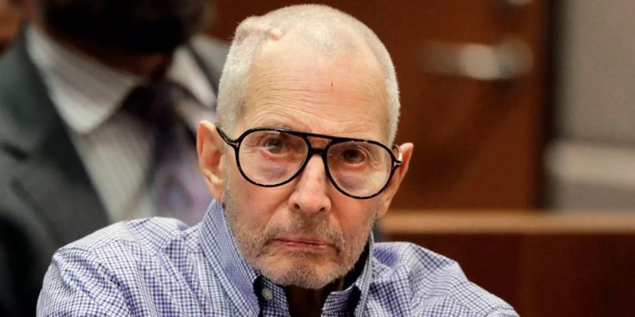 Robert Durst bei einer Anhörung in einem Gerichtssaal in Los Angeles.