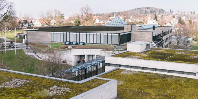 Das Gebäude der Uni St. Gallen.