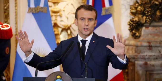 Frankreichs Präsident Emmanuel Macron. Emmanuel Macron