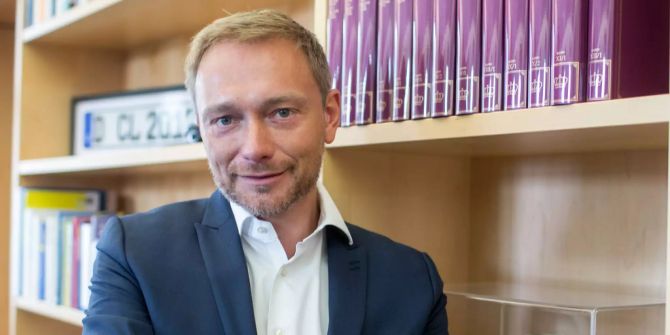 Christian Lindner, Fraktionsvorsitzender und Parteivorsitzender der FDP.