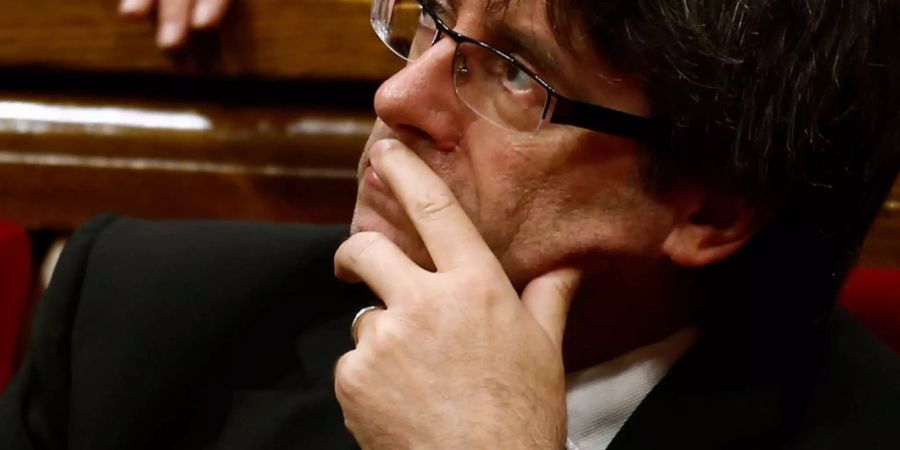 Carles Puigdemont droht eine Inhaftierung, sollte er nach Spanien zurückkehren.