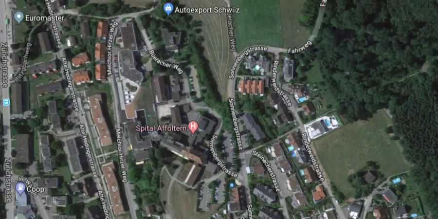 Das Spital in Affoltern am Albis ZH.