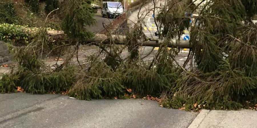 Durchgangstrassen wurden vorübergehend gesperrt