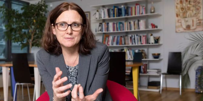 Cecilia Malmström, EU-Kommissarin für Handel