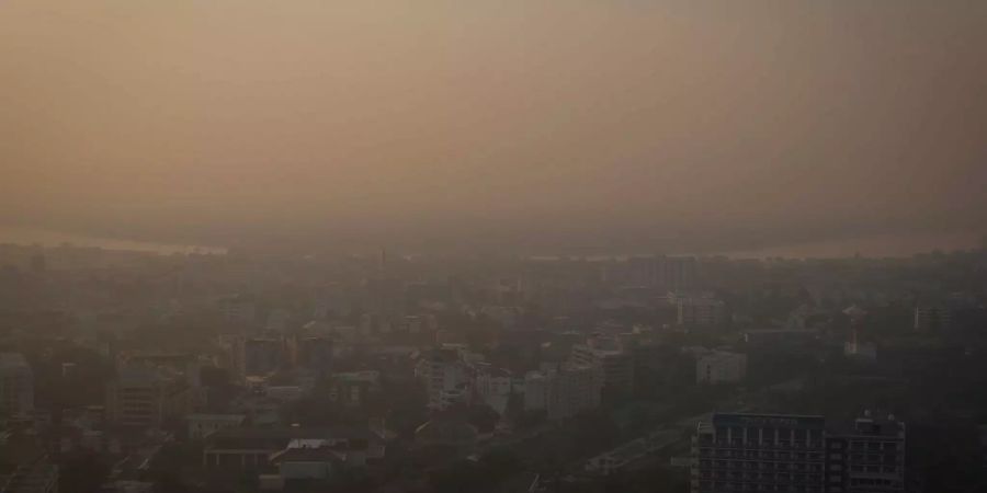 Smog in Bangkok.