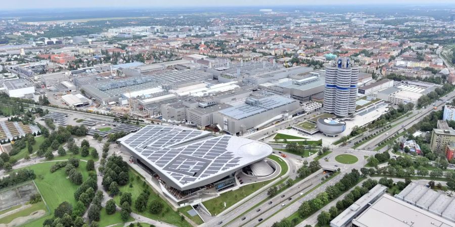 Das Werk des Automobilherstellers BMW.