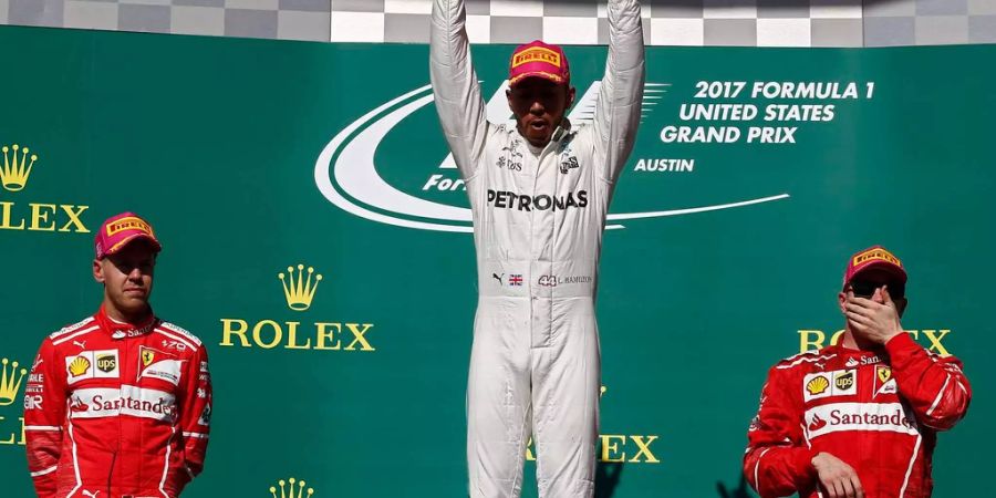 Der Brite Lewis Hamilton wird vorzeitig Weltmeister der Formel-1.