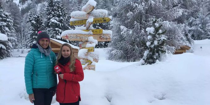 Zu Besuch in Morteratsch GR - Europas höchstes Winter-Camping für Hartgesottene