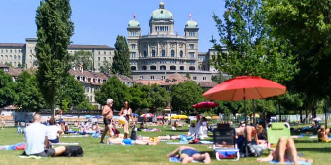 Trotz 32 Grad - Der Bund sagt: Nein, das ist keine Hitzewelle!