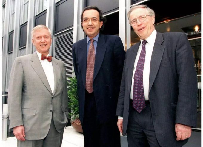Haben gut verdient: Ebner, Marchionne und Blocher. Haben gut verdient: Ebner, Marchionne und Blocher.