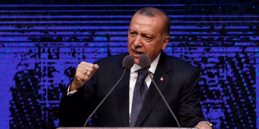 Erdogan geht mit entschiedener Härte gegen zwei US-Minister vor.