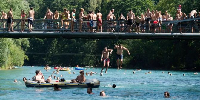 aare wetter badegewässer