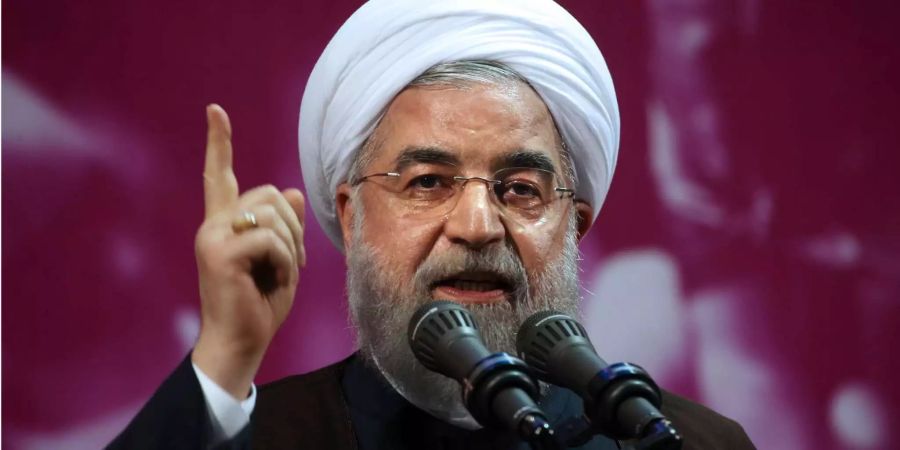 Der iranischer Präsident Ruhani ist in Kritik geraten.