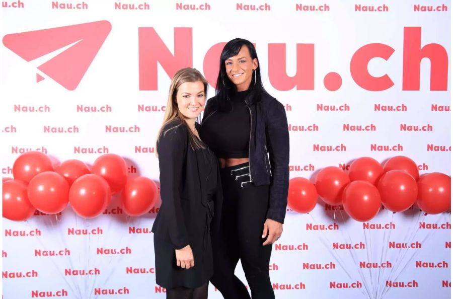 Angelika Meier (People-Chefin Nau) und Cindy Landolt (Personal Trainer)