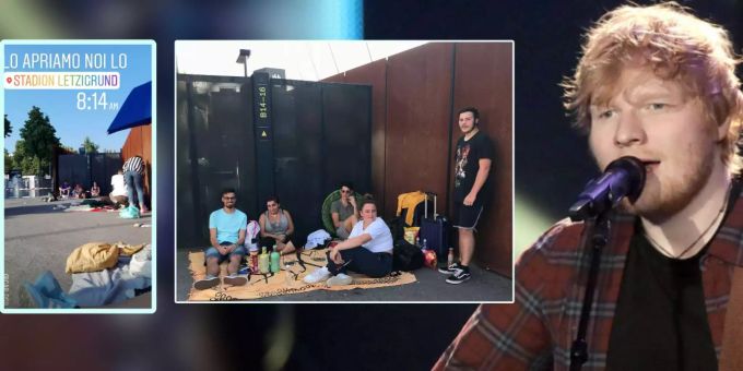 Extra-Zeit einrechnen - ÖV-Chaos vor Ed-Sheeran-Konzert