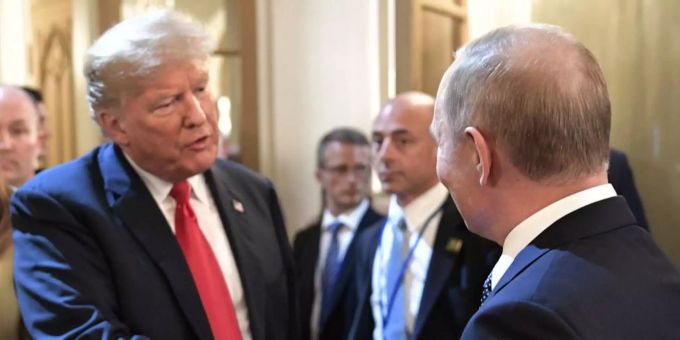 Wladimir Putin (rechts) will die russische Grenzregion Kursk von den Ukrainern zurückerobern - und zwar noch bevor Donald Trump sein Amt antritt. Ukraine Wladimir Putin