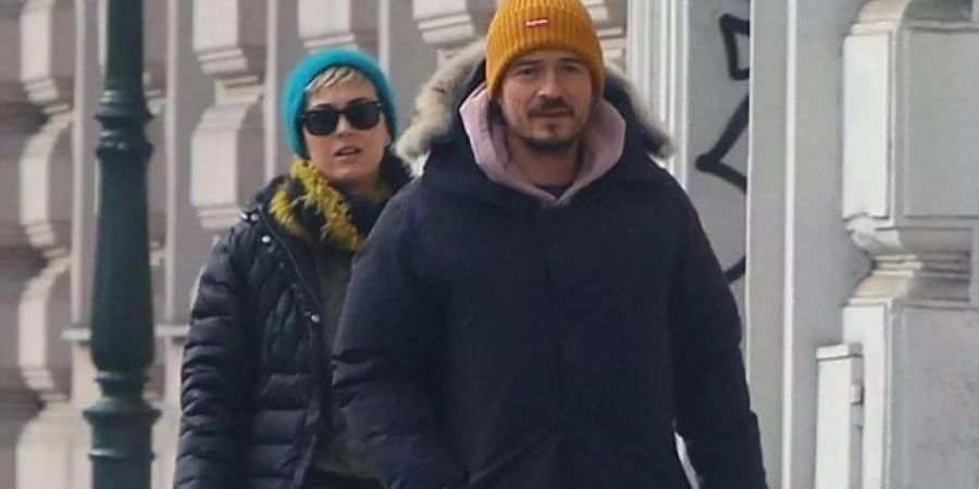 Orlando Bloom und Katy Perry in Prag.